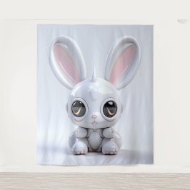 Schattige Bunny Ears Tapestry Wandkleed