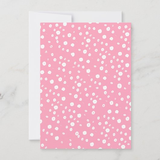 Schattige Bunny Easter Brunch & Egg Hunt Kaart (Achterkant)