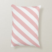 Schattige  Bunny en Stripes Patroon Accent Kussen (Achterkant (Verticaal))