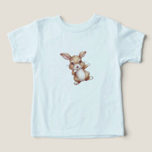 Schattige Bunny Peuter T-shirt Kind Animal Print