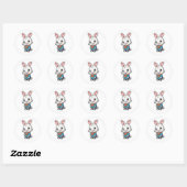 Schattige Bunny Sticker - Een Hopping Good Time (Vel)