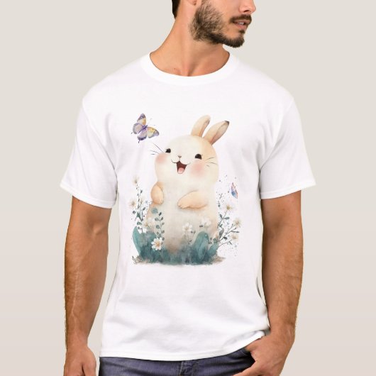 Schattige Bunny T-Shirt (Voorkant)