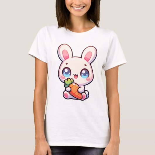 Schattige Bunny T-shirt (Voorkant)