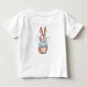 Schattige Bunny T-Shirt – Schattig Rabbit Graphic  (Achterkant)
