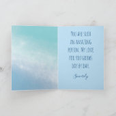 Schattige Bunny Valentijn voor vriendje Feestdagen Kaart (Binnen)