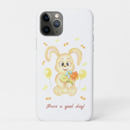 Schattige Bunny voor een positief humeur Case-Mate iPhone Case