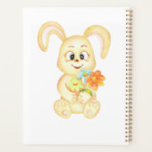 Schattige Bunny voor een positief humeur Planner (Achterkant)