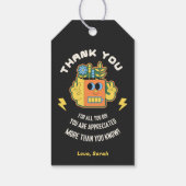 Schattige Business Team Medewerker Collega Waarder Cadeaulabel (Achterkant)