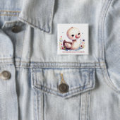 Schattige Button voor kinderen (In situ)