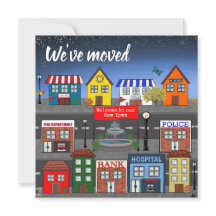 Schattige buurt We hebben verhuisd