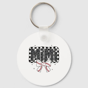 Schattige Bysebyll Mimi Byllpark Coquette Bow Oma Sleutelhanger