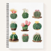 Schattige  Cacti Succulenten Schetsboek Notitieboek (Voorkant)