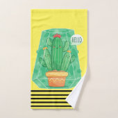 schattige Cactus Bad Handdoek (Handdoek)