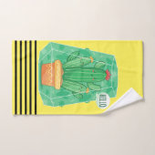 schattige Cactus Bad Handdoek (Handdoek)