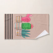 schattige Cactus Bad Handdoek (Handdoek)
