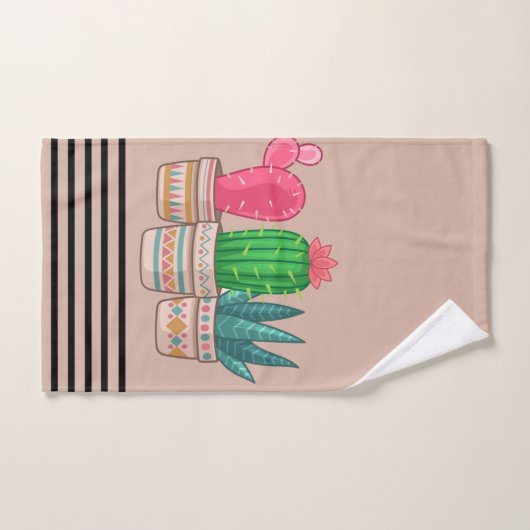 schattige Cactus Bad Handdoek (Handdoek)