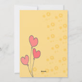 schattige cactus feestdagenkaart (Achterkant)