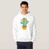schattige cactus hoodie (Voorkant volledig)