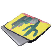schattige Cactus Laptop Sleeve (Voorkant onderkant)