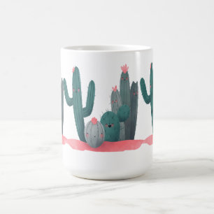 schattige Cactus Magische Mok