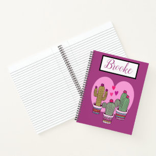 schattige Cactus Notitieboek