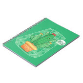 schattige Cactus Notitieboek (Linkerzijde)