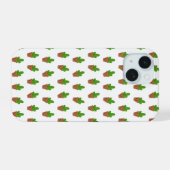 Schattige Cactus Pattern Mobiel Hoesje iPhone 15 Case (Achterkant horizontaal)