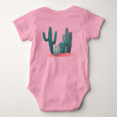 schattige cactus romper (Achterkant)