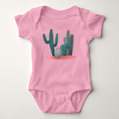 schattige cactus romper (Voorkant)