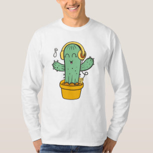 schattige cactus t-shirt