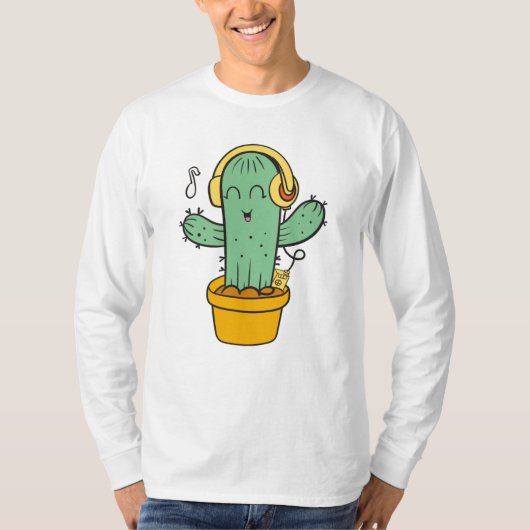 schattige cactus t-shirt (Voorkant)