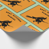 Schattige cadeau Halloween Verjaardag Grappig Cadeaupapier (Hoek)