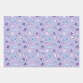 Schattige cadeaupatroon inpakpapier vel (Voorkant)