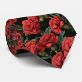 Schattige Cadeaus Voor Hem Anjer Bloem Stropdas (Opgerold)