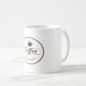 Schattige cafégereedschap koffiemok (Voorkant rechts)