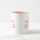 schattige cafeïne mok (Midden)