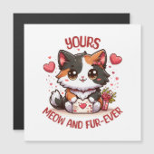 Schattige Calico Kat Valentijnsdag (Voorkant / Achterkant)