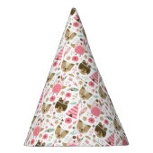 Schattige Camping Woodland Dieren Patroon Feesthoedjes (Rechts)