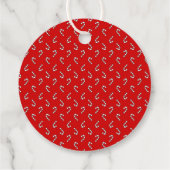 Schattige Candy Cane Heart Pepermunt Sugar Scrub Bedankjes Labels (Achterkant)