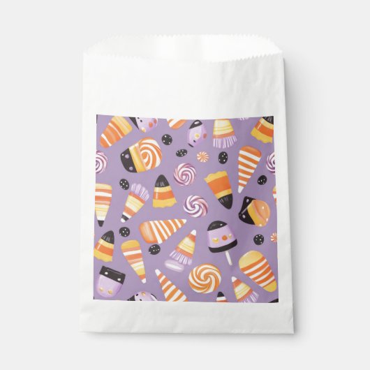 Schattige candycornpatroon bedankzakje (Voorkant)