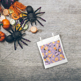 Schattige candycornpatroon bedankzakje