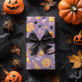 Schattige candycornpatroon cadeaupapier