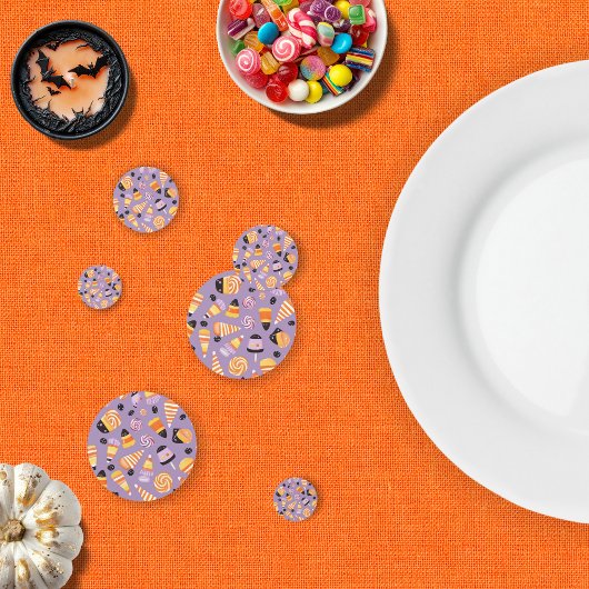 Schattige candycornpatroon confetti