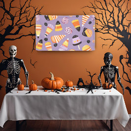 Schattige candycornpatroon spandoek