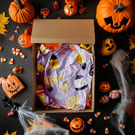 Schattige candycornpatroon tissuepapier