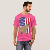 Schattige Capybara Cavy Rodent Capybara T-shirt (Voorkant volledig)