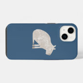 Schattige Capybara iPhone Hoesje (Achterkant horizontaal)
