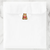 Schattige Capybara met Hart Kawaii Capybara Ster Sticker (Tas)