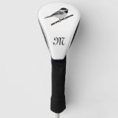 Schattige Carolina Chickadee Cartoon Golfheadcover (Voorkant)