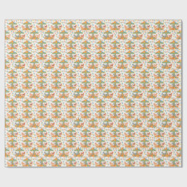 Schattige Carrouselverjaardag Cadeaupapier